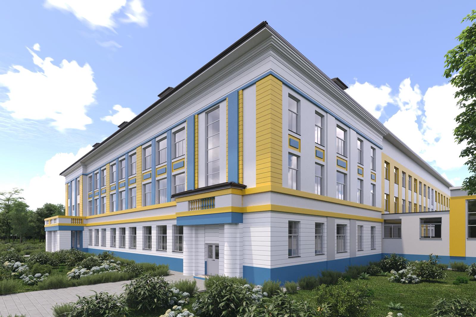 Патріотична і термомодернізована. У Вінницькому ліцеї №32 презентували проєкт реконструкції будівлі